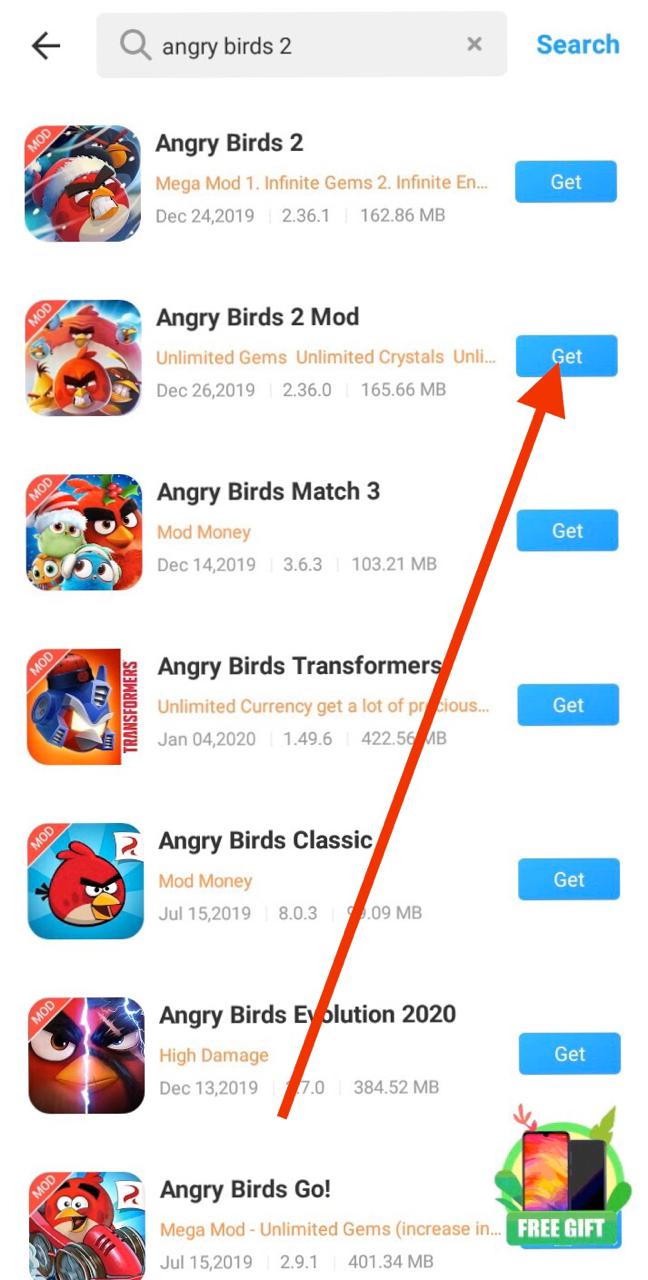 angry birds 2 apk mod